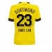 Billige Borussia Dortmund Emre Can #23 Hjemmetrøye Dame 2022-23 Kortermet